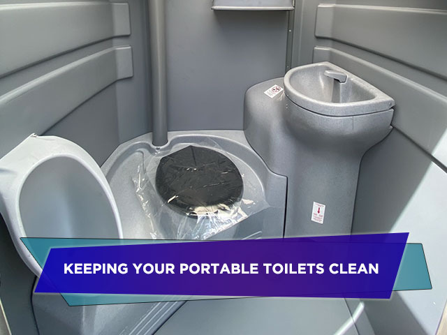 Keeping Your Portable Toilets Clean