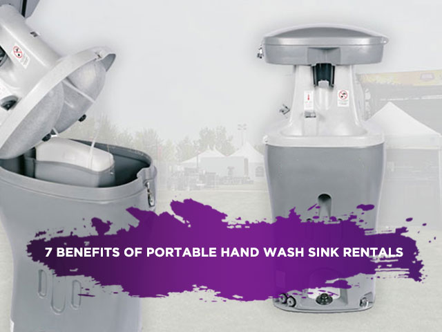 7 Benefits Of Portable Hand Wash Sink Rentals